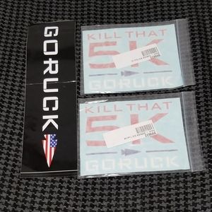 Goruck 5K Decals and Sticker